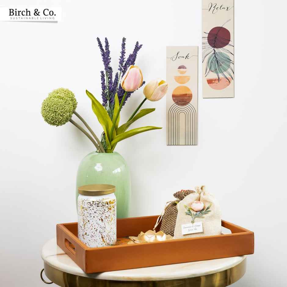 Birch & Co. Serving Tray - Heritage With Four Free Matching Coasters