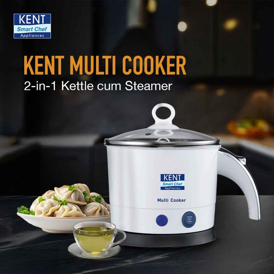 KENT 1.2 L Multicooker - Inner Stainless Steel Without Welding