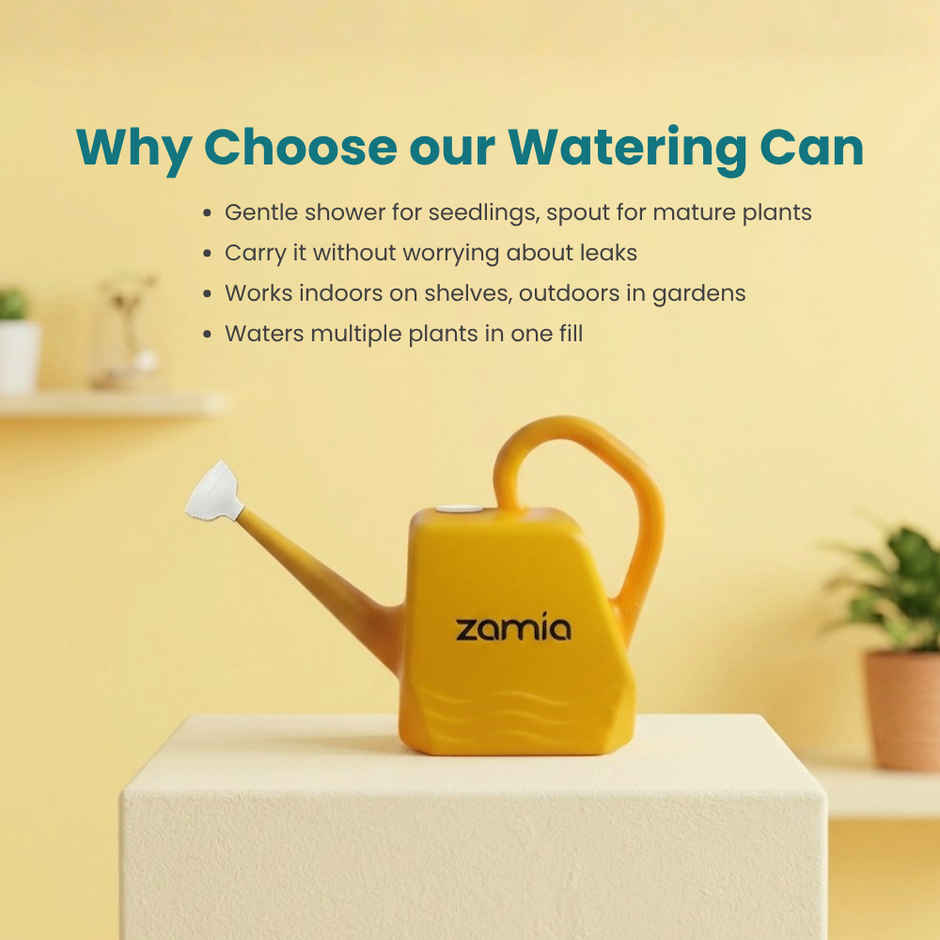 Zamia Watering Can | Easy Grip, Leakproof Design for Gardening | By Nurturing Green