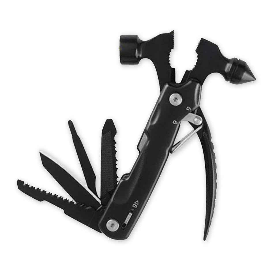 Link Prabal 12-in-1 Multi-Function Hammer with Glass Breaker & More