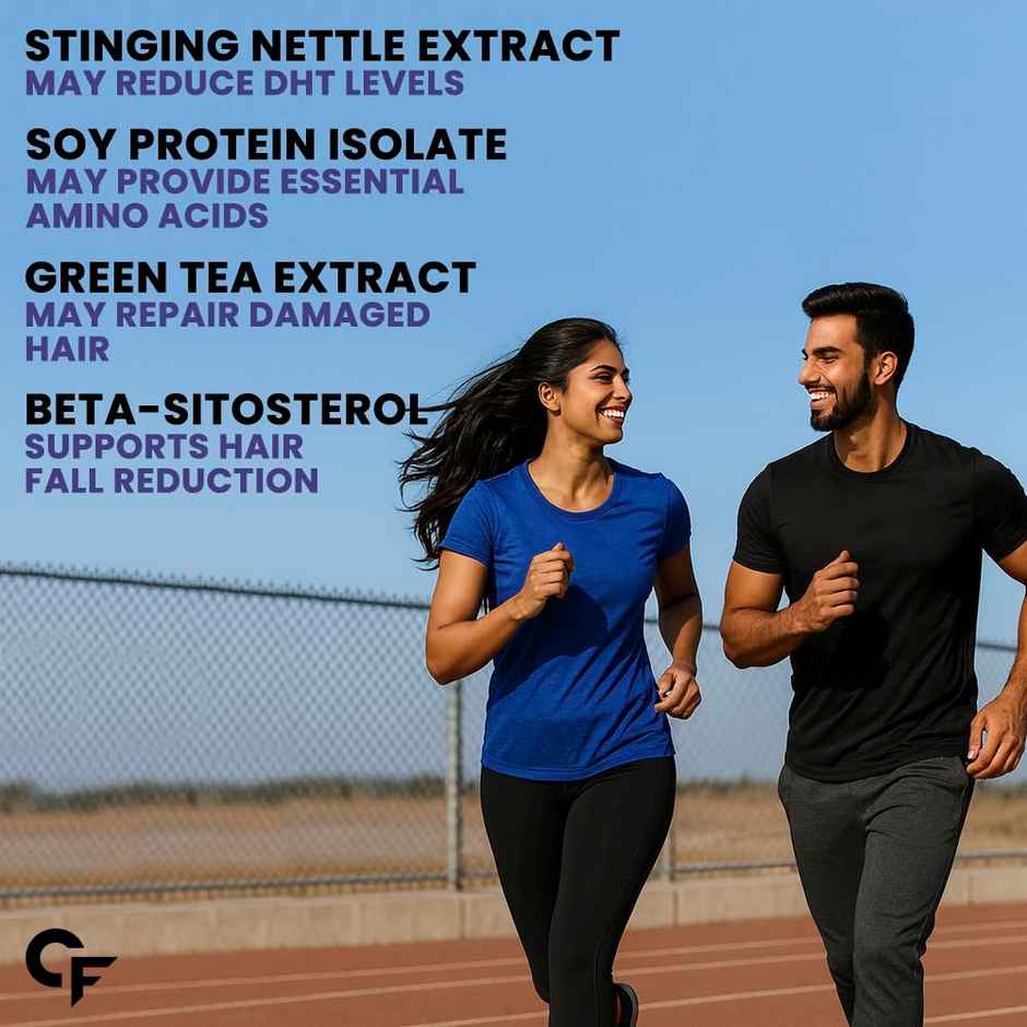 Carbamide Forte DHT Blocker with Biotin Tablets for Hair Growth