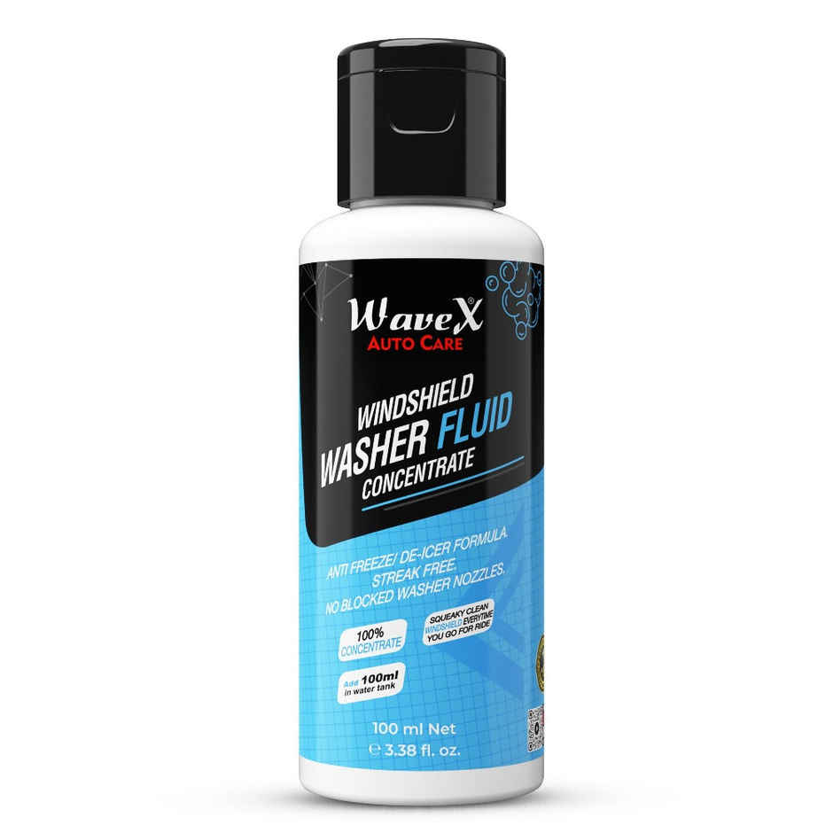 Wavex Windshield Washer Fluid Concentrate | Anti-Freeze and De-Icing Formula