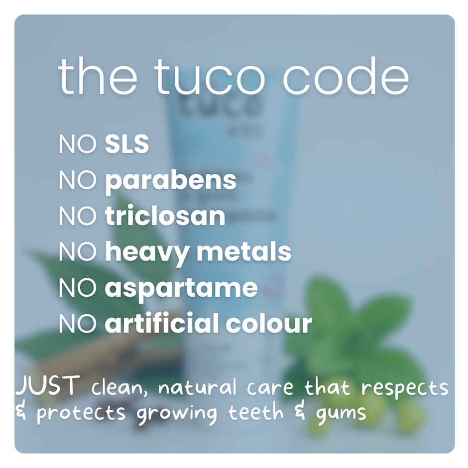 Tuco Kids Bubbles & Gum Toothpaste