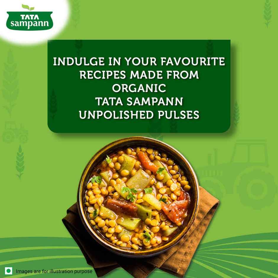 Tata Sampann Organic Unpolished Chana Dal