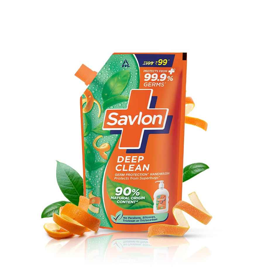 Savlon Deep Clean Liquid Handwash Refill Pouch