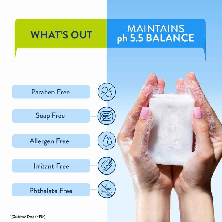Cetaphil Cleansing Moisturizing Syndet Bar