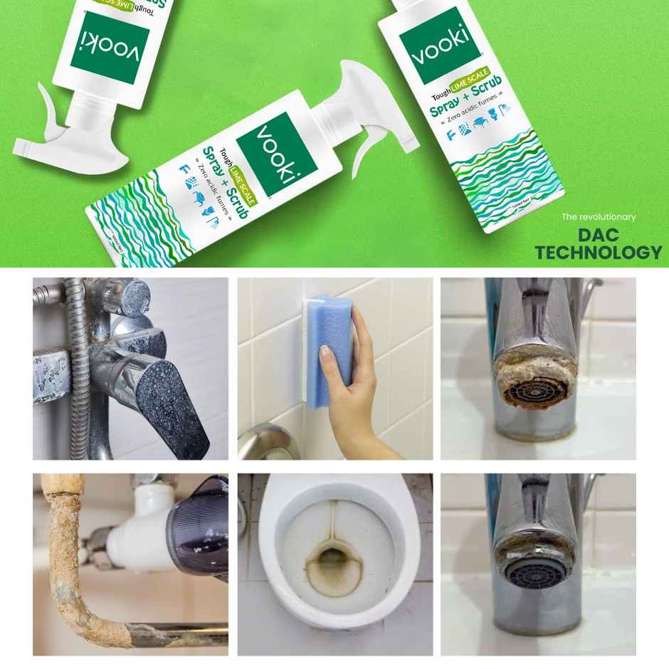 Vooki Limescale Remover Descaler | Combo
