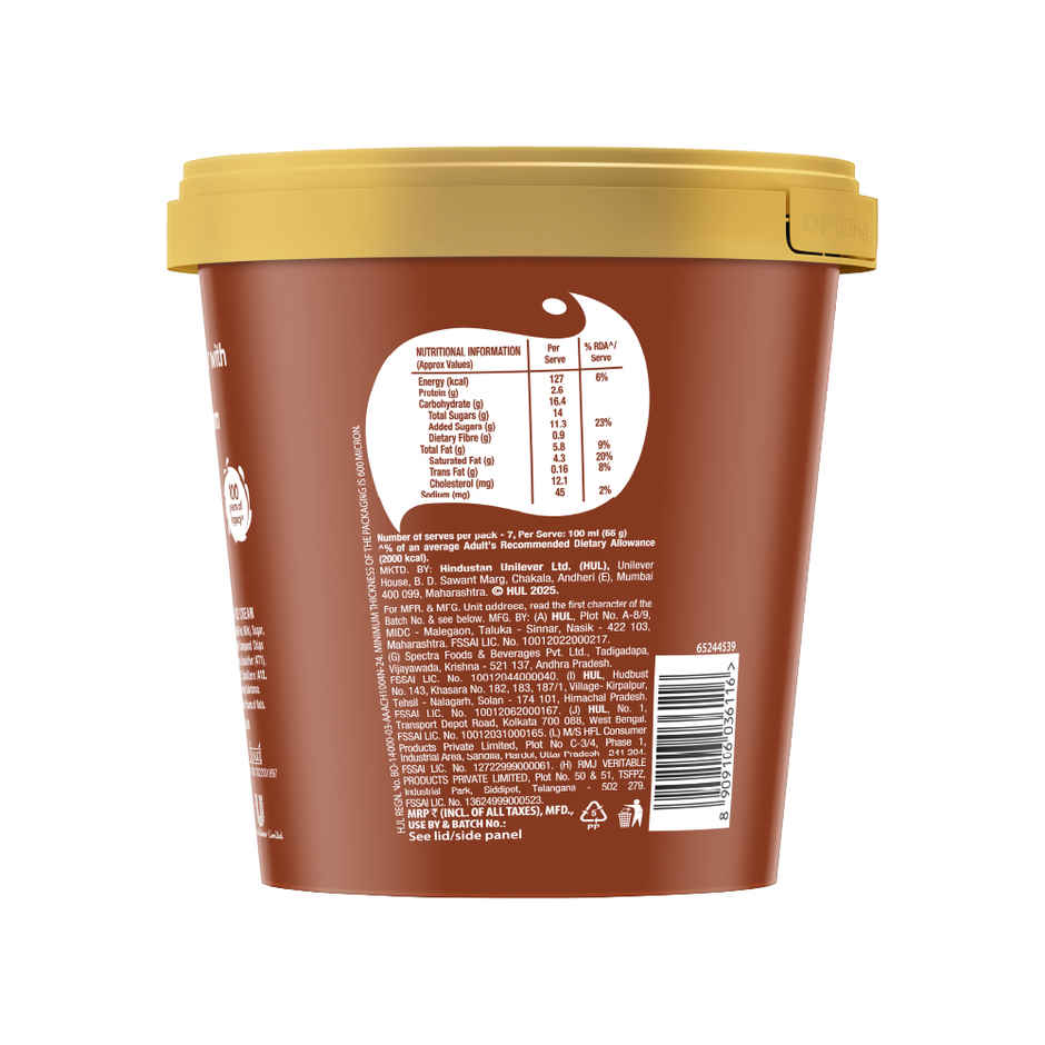 Kwality Wall's Chocochips Ice Cream Tub Combo