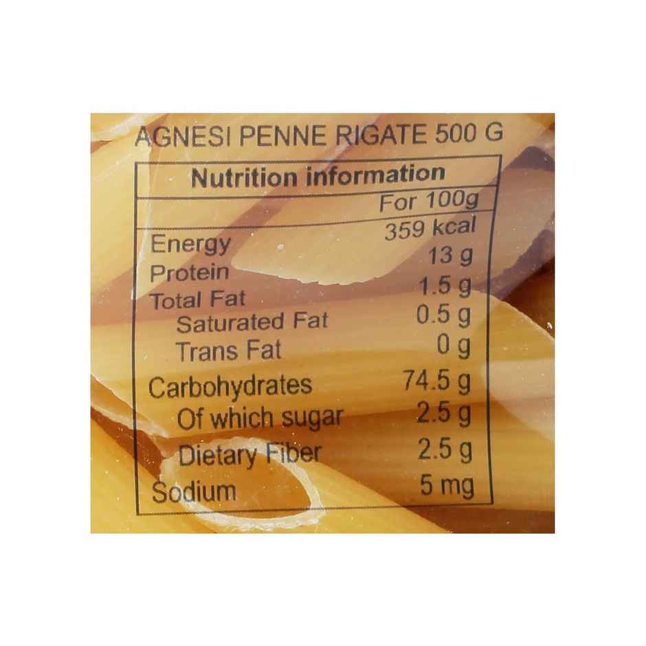 Abbie's Agnesi Penne Rigate Pasta N 19