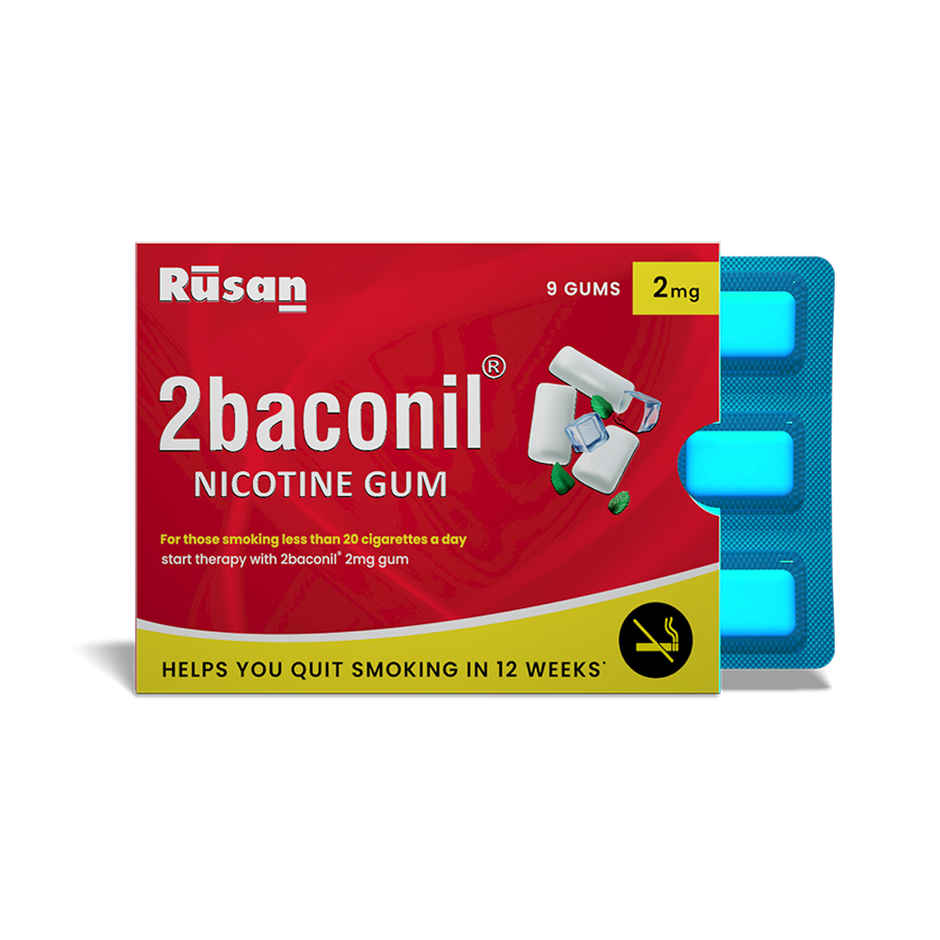 2baconil 2mg Icy Mint Nicotine Gum