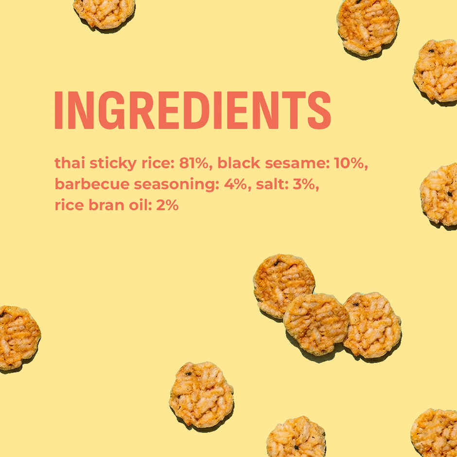 Natch Barbecue Thai Rice Chips | No Palm Oil | Healthy Snacks