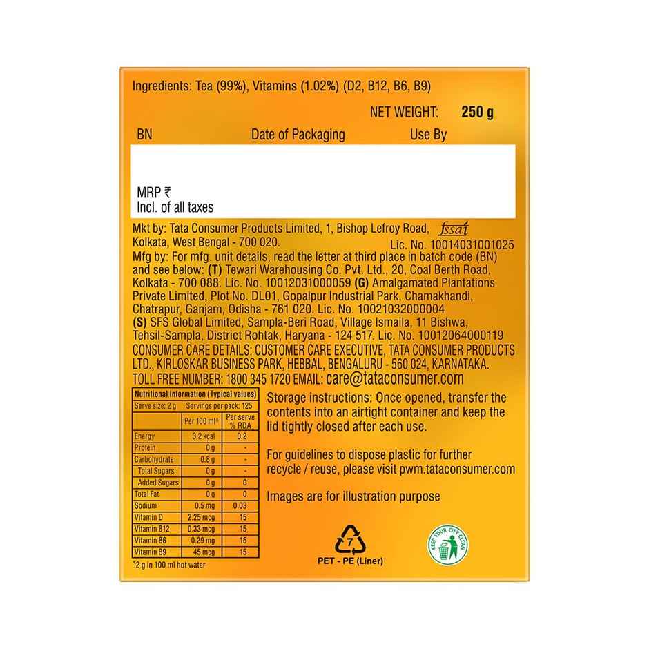 Tata Tea Gold Vitacare Natural Tea