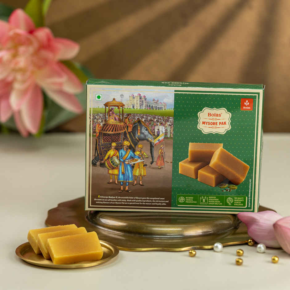 Bolas Mysore Pak | Sweet & Delicious