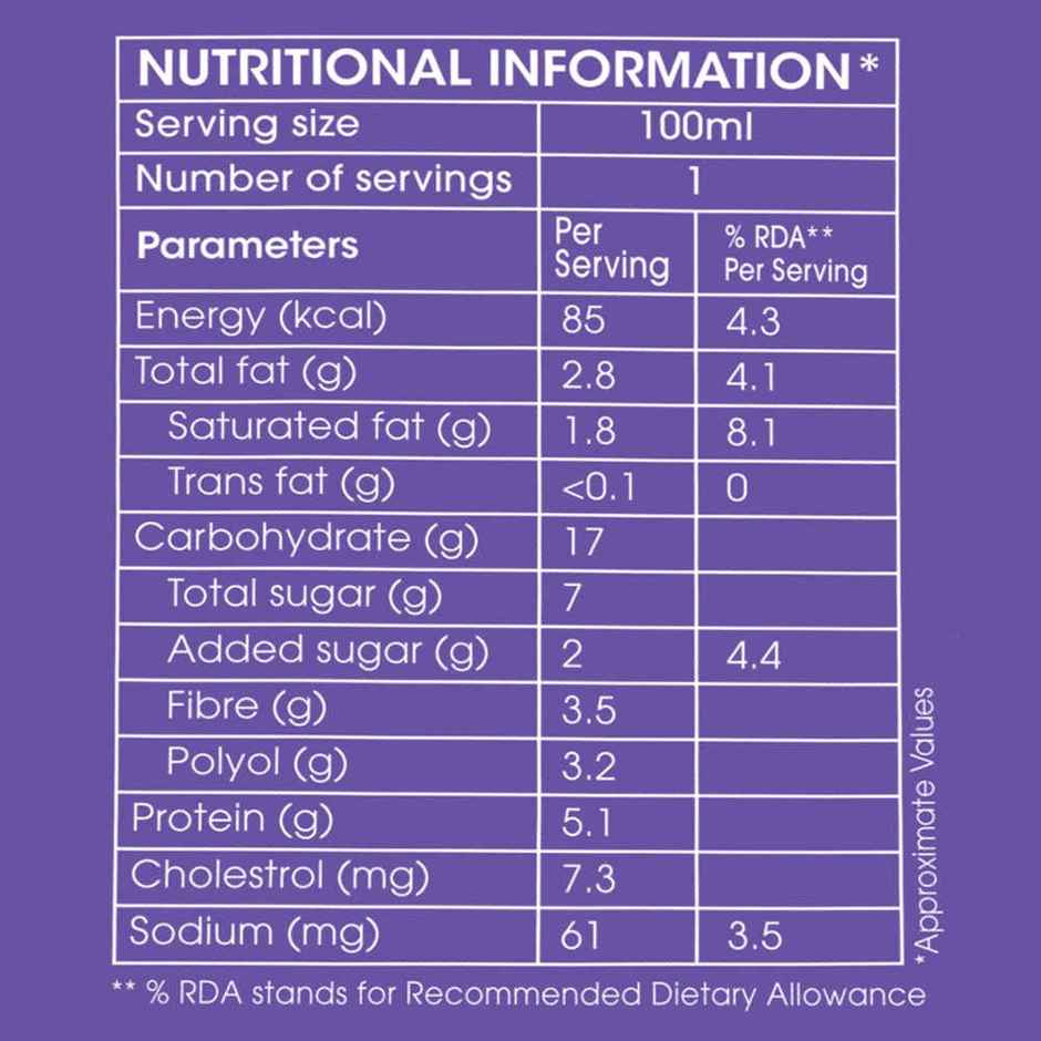 NOTO Dark Chocolate Guilt Free Tub