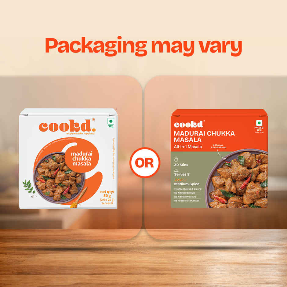 Cookd Madurai Chukka Masala  Combo