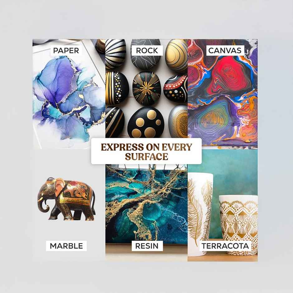 Granotone Venezia Metallic Acrylic Color Set