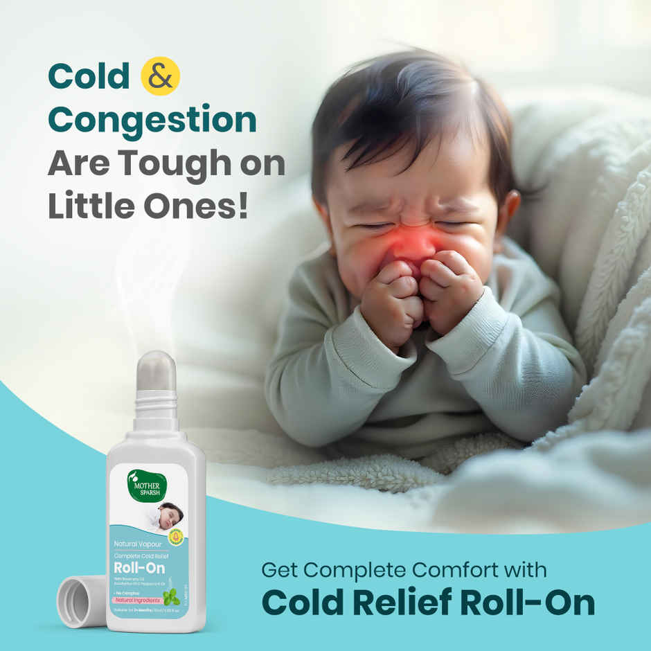 Mother Sparsh Cold Relief Vapour Roll-On For Babies