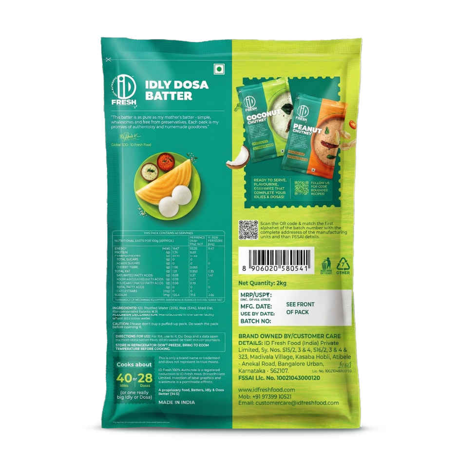 iD Fresh Idli & Dosa Batter