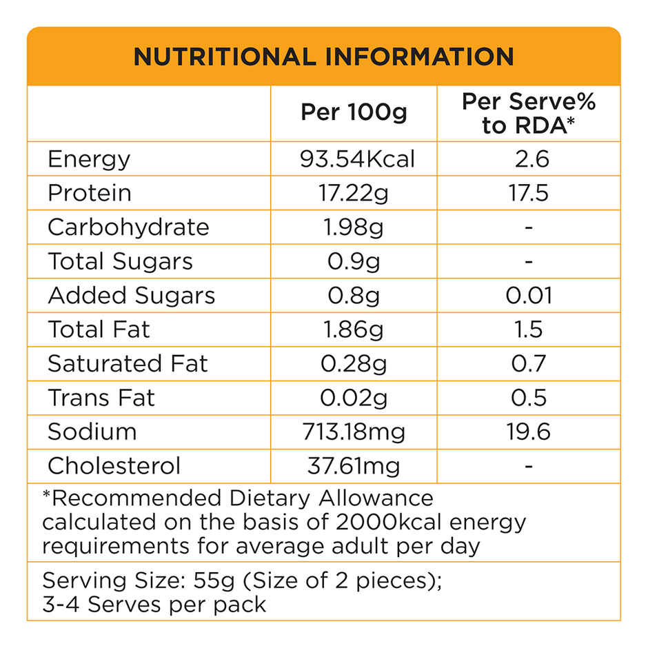 Prasuma Chicken Breakfast Bacon | Fresh Chicken | Naturally Cured & Smoked | No Trans Fat