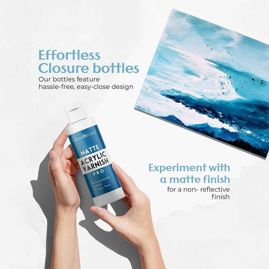 Granotone Matte Acrylic Varnish Pro | Transparent
