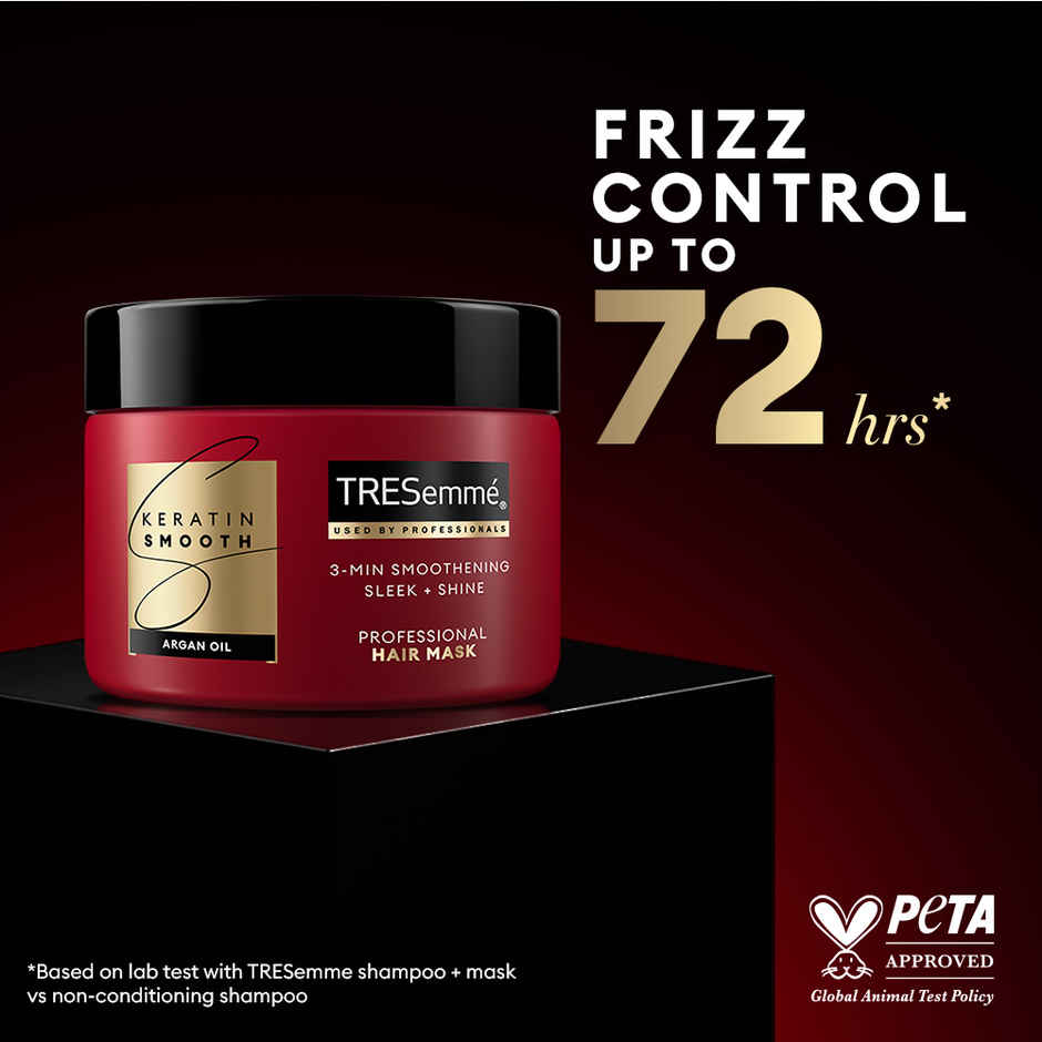 TRESemme Keratin Smooth Anti-Frizz Hair Mask | Smoothening Treatment for Dry Frizzy Hair