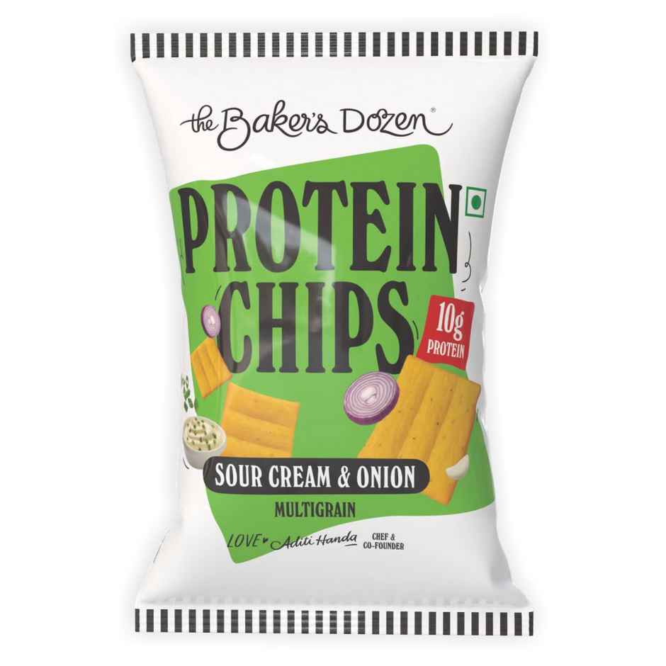 The Baker's Dozen Protein Chips - Sour Cream & Onion