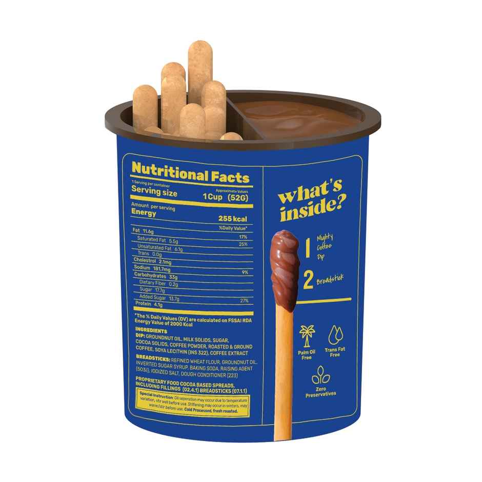 Beanly Mighty Coffee Spread with Breadsticks Combo