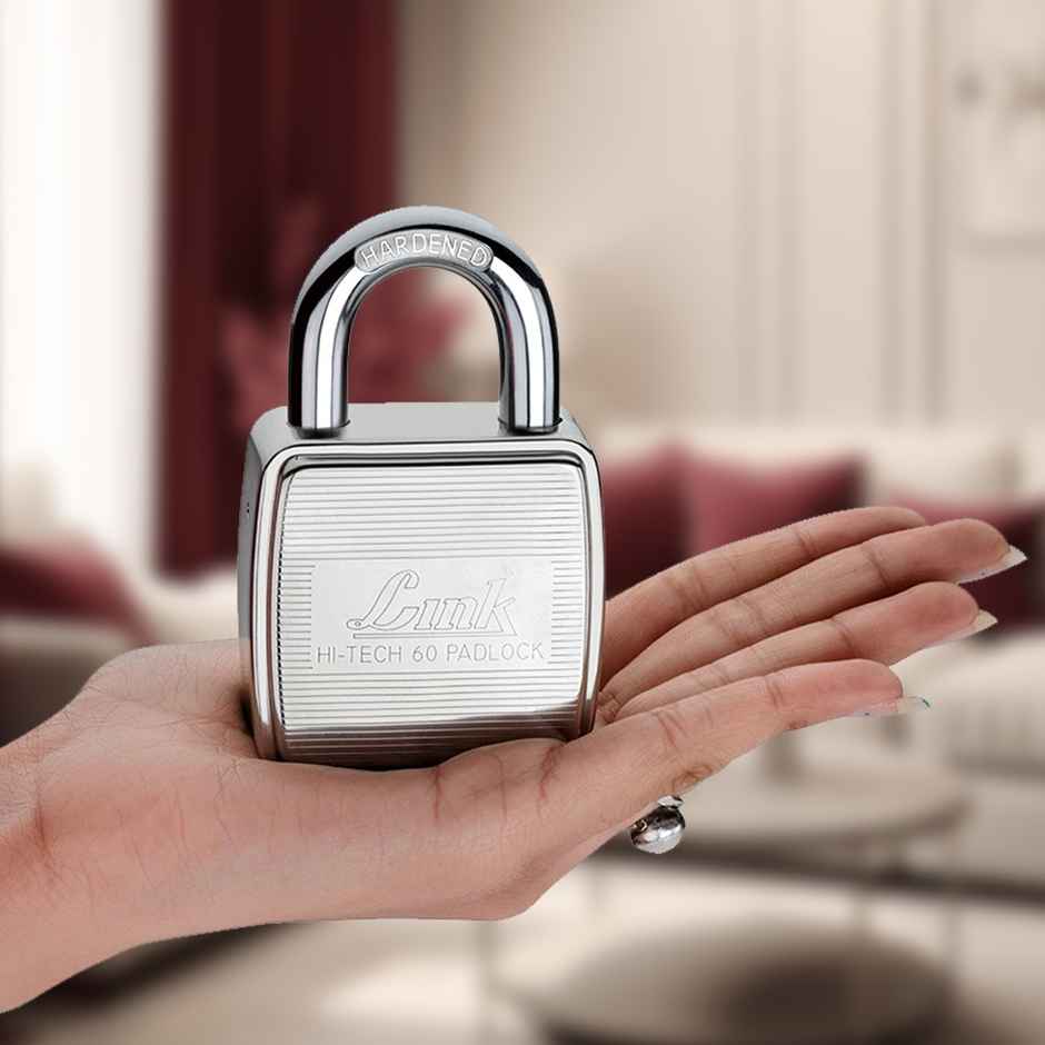 Link HT-60 mm Lock with 3 hi-tech Keys | Locks for Home