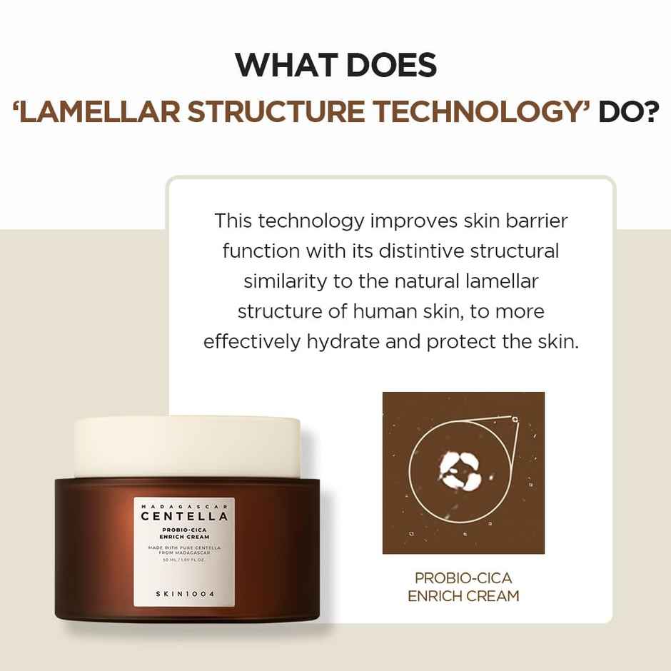 Skin1004 Madagascar Centella Probio-Cica Enrich Cream Made With Pure Centella