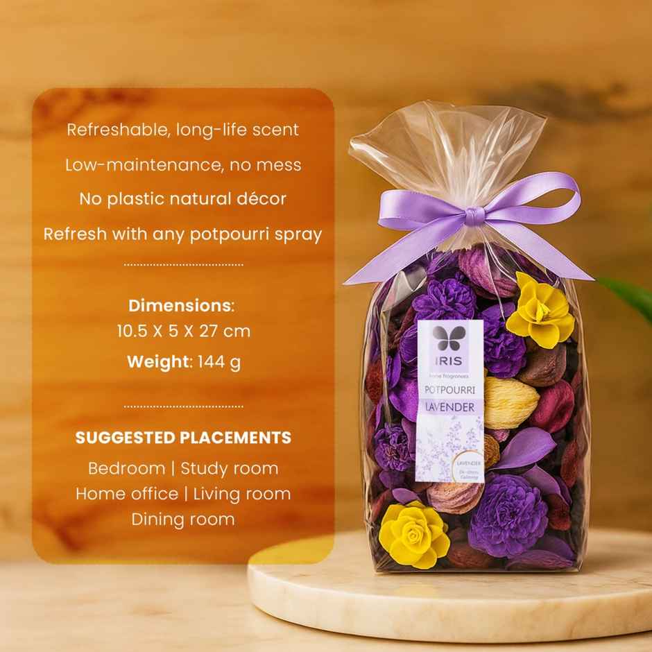IRIS Lavender Fragranced Potpourri | Decor Potpourri