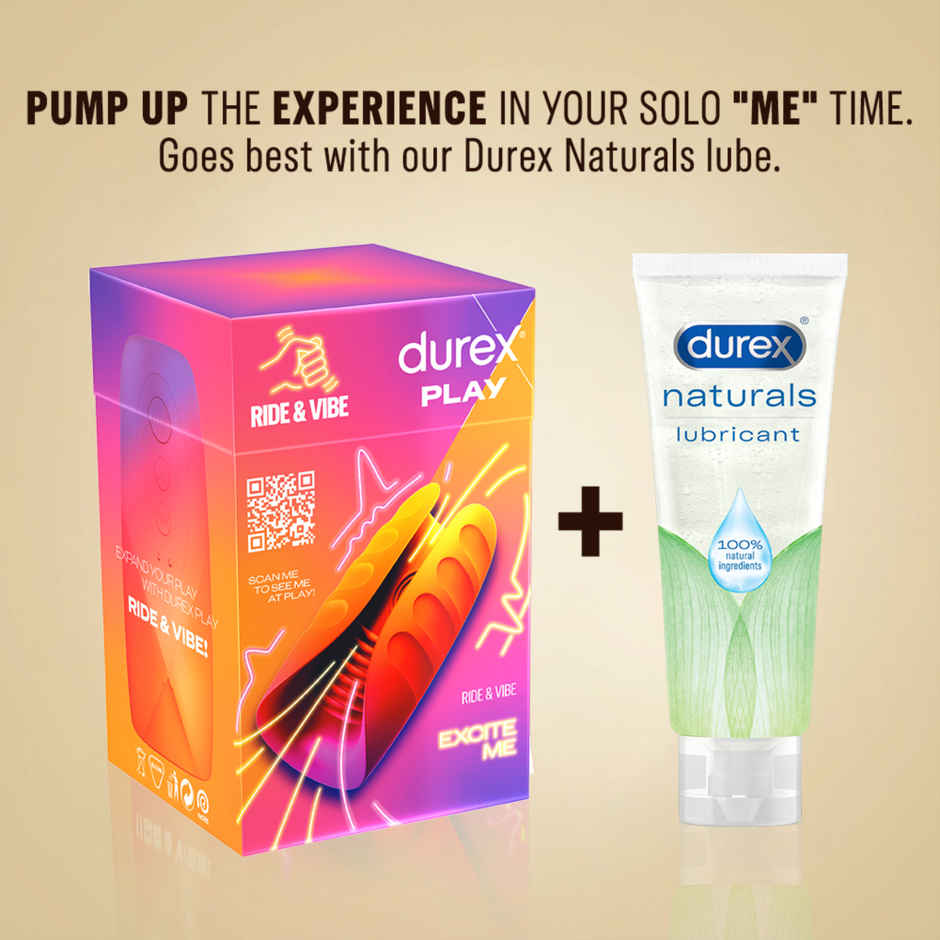 Durex Ride  & Vibe Men's Personal Massager | Vibrating & Rechargeable
