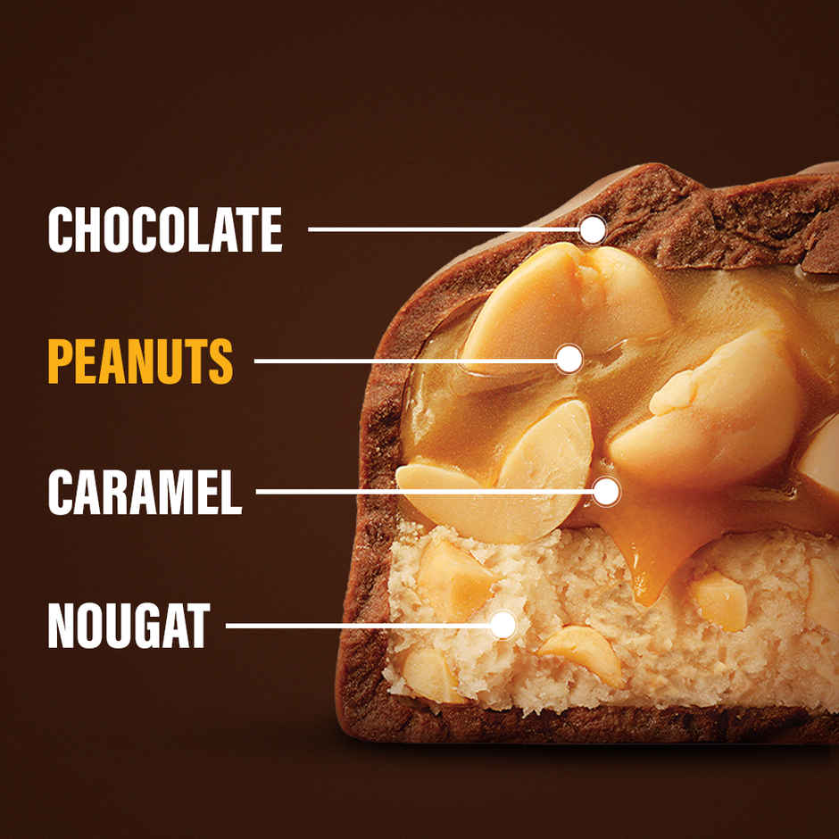 Snickers Peanut Filled Chocolate Bar Loaded with Delicious Roasted Peanuts Combo