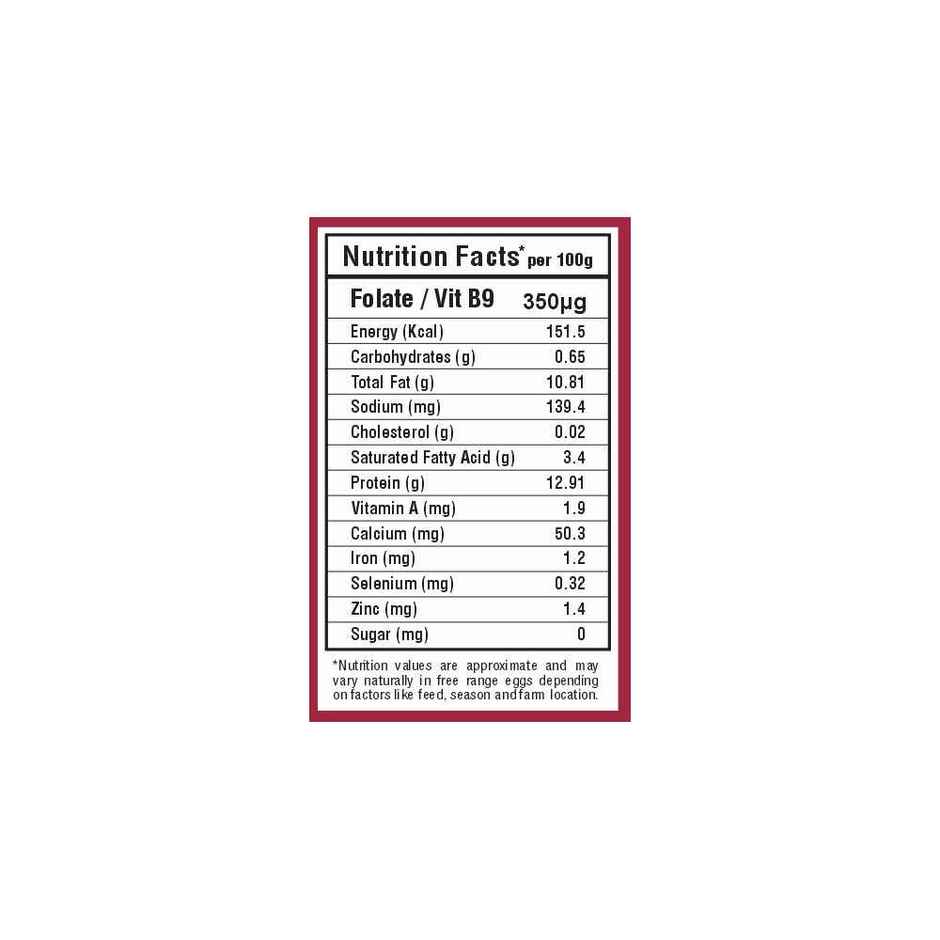 Happy Hens Free Range Brown Eggs Folate Vit B9