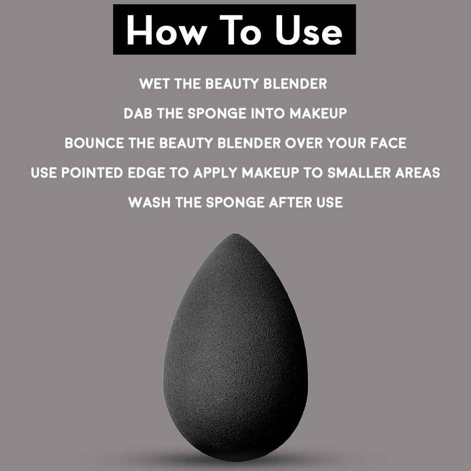 Jaquline USA Regular Beauty Blender Black