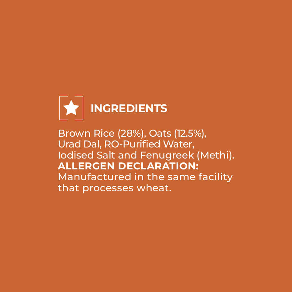 iD Fresh High Fibre Brown Rice & Oats Batter