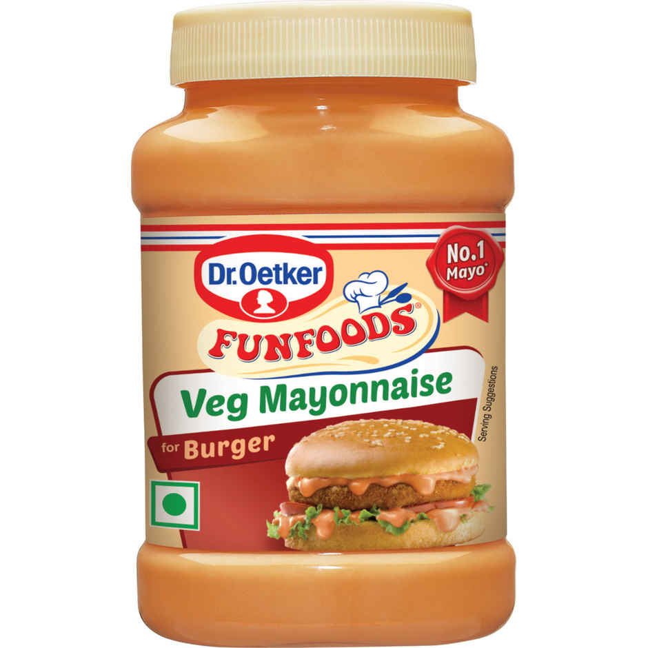 Dr. Oetker Fun Foods Veg Mayo Burger