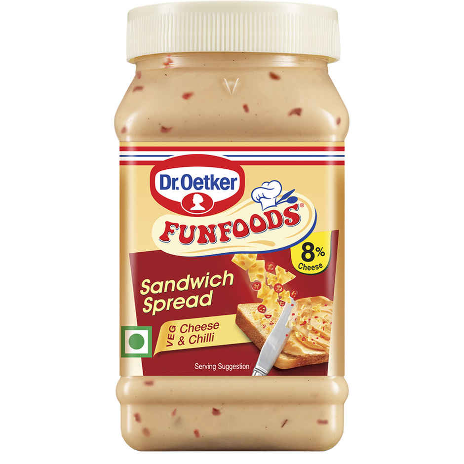 Dr. Oetker FunFoods Veg Cheese & Chilli Sandwich Spread