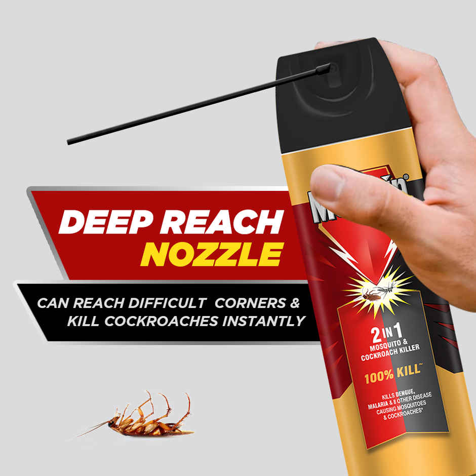 Mortein 2 in 1 Mosquito Killer & Cockroach Killer Spray