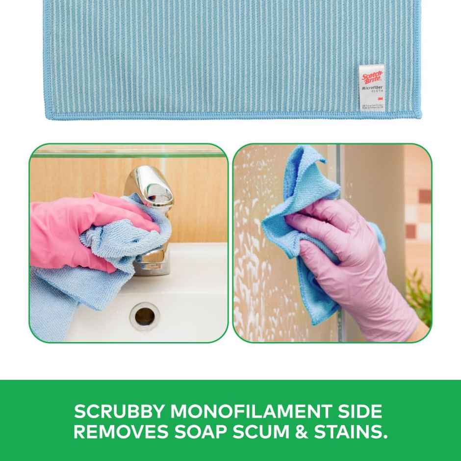 Scotch-Brite Microfiber Bathroom Wipe