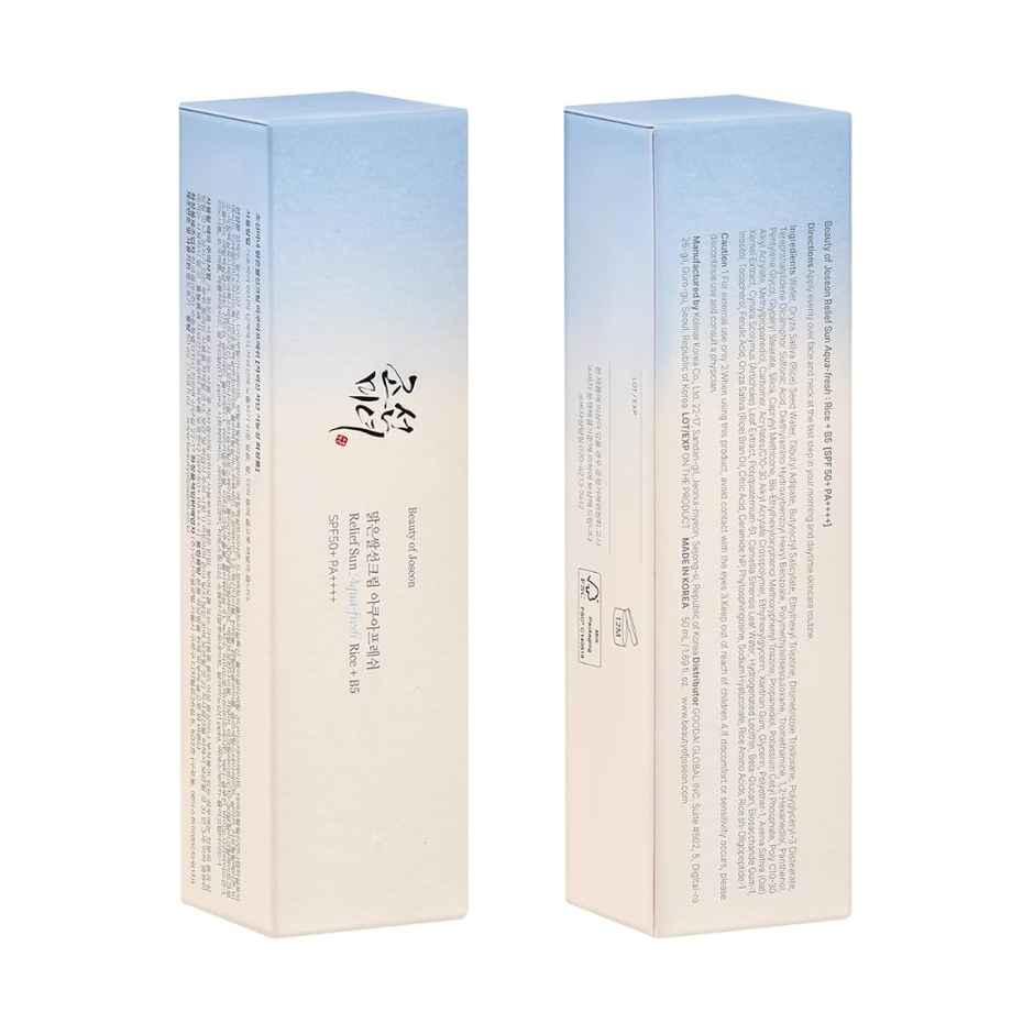 Beauty of Joseon Relief Sun Aqua-fresh Rice + B5