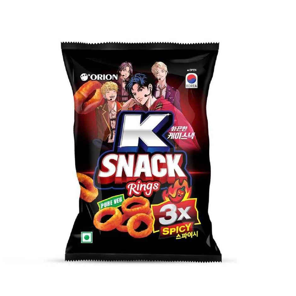 Orion K Snack Rings 3x Spicy | Crispy & Bold Flavor