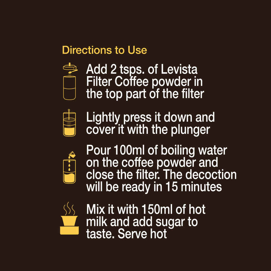 Levista Roast & Ground Filter Coffee 60:40