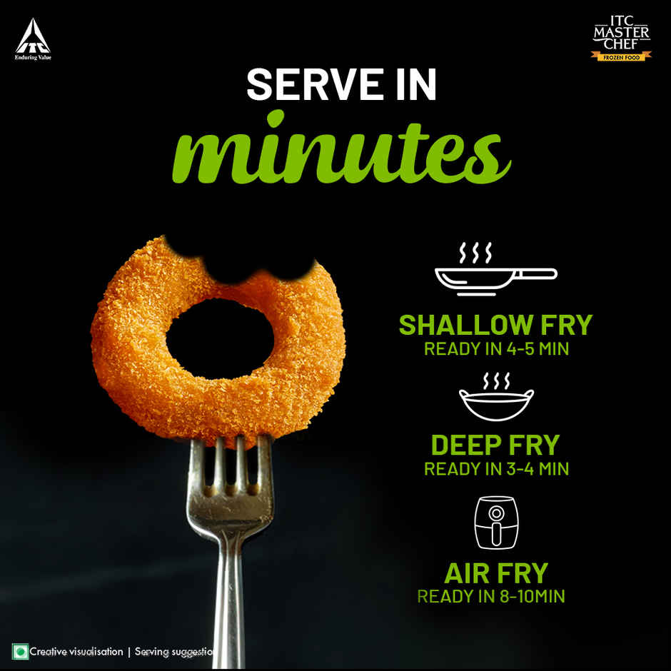 ITC Master Chef Crispy Onion Rings | 15 pieces