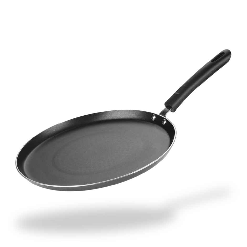 Fackelmann Quartz Nonstick Flat Tawa 25Cm, Induction, German Tech, Paratha, Omelette, Dosa