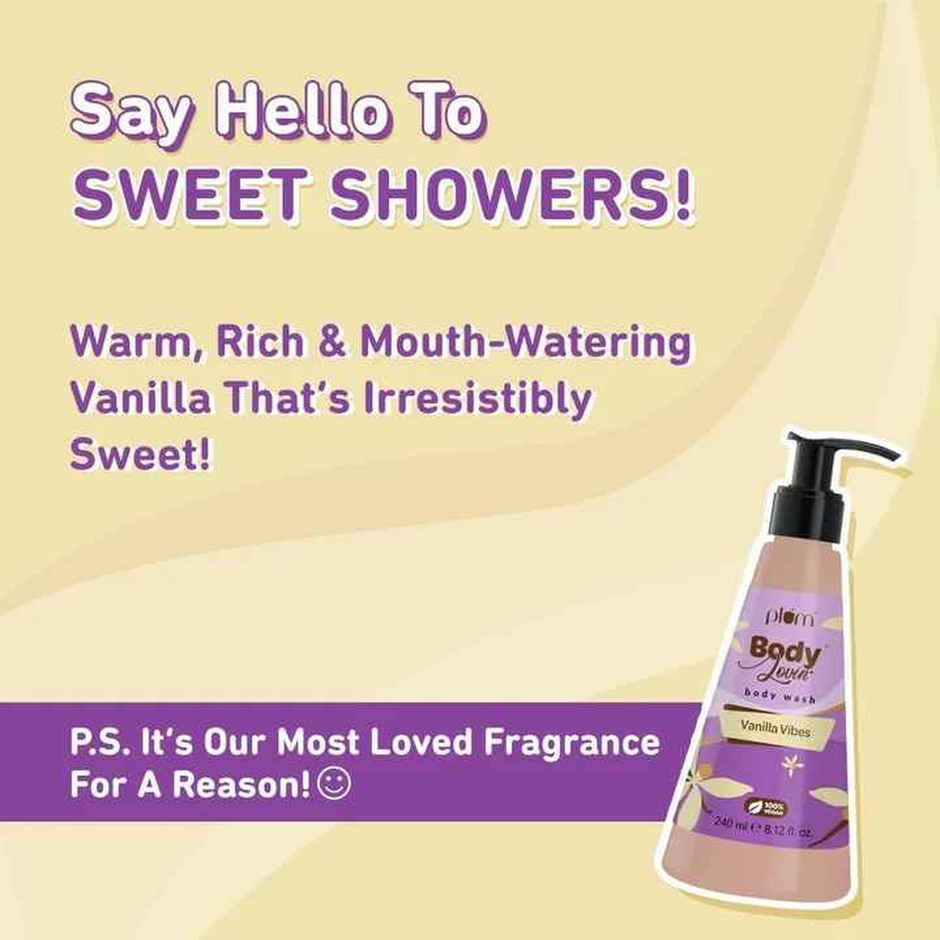 Plum Body lovin Vanilla Vibes Body Wash
