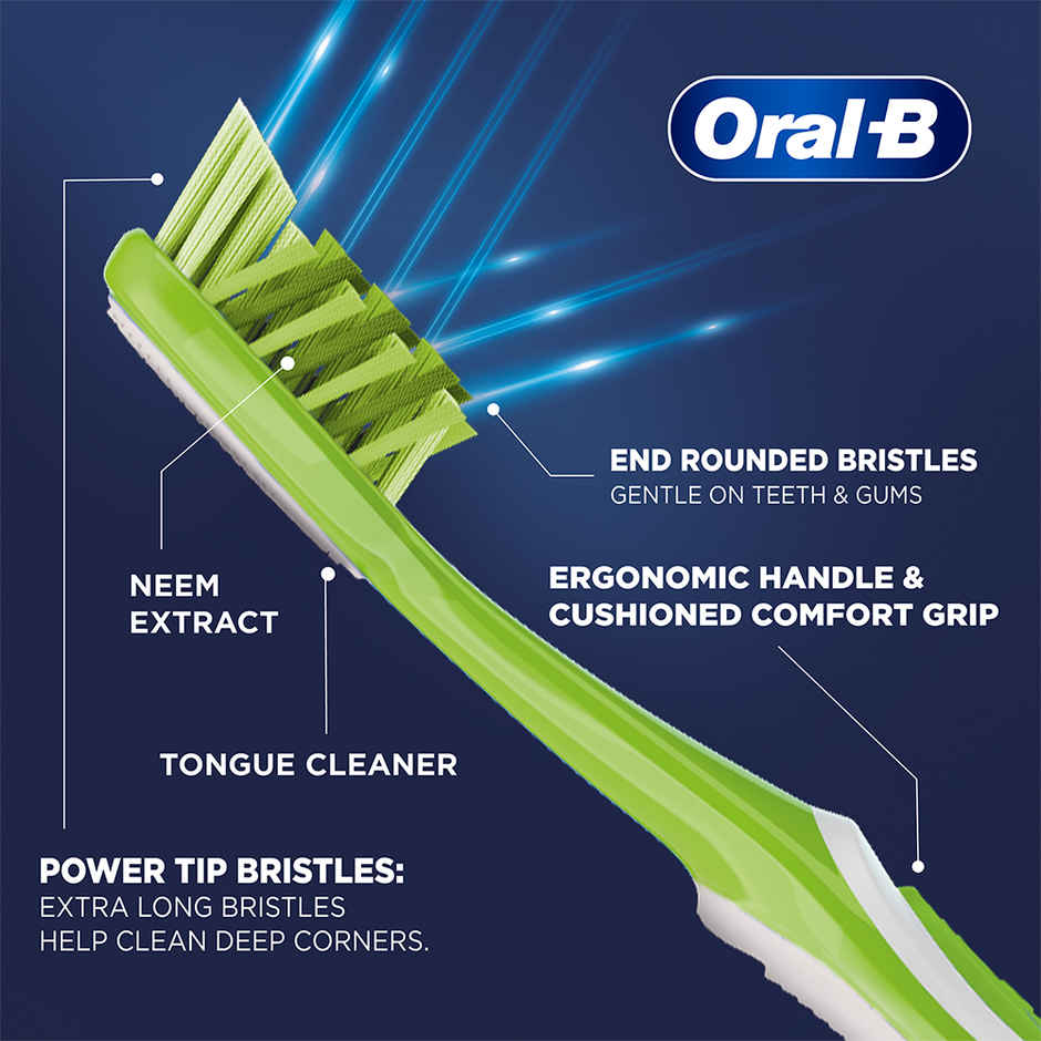 Oral B CrissCross Gum Care Neem Toothbrush