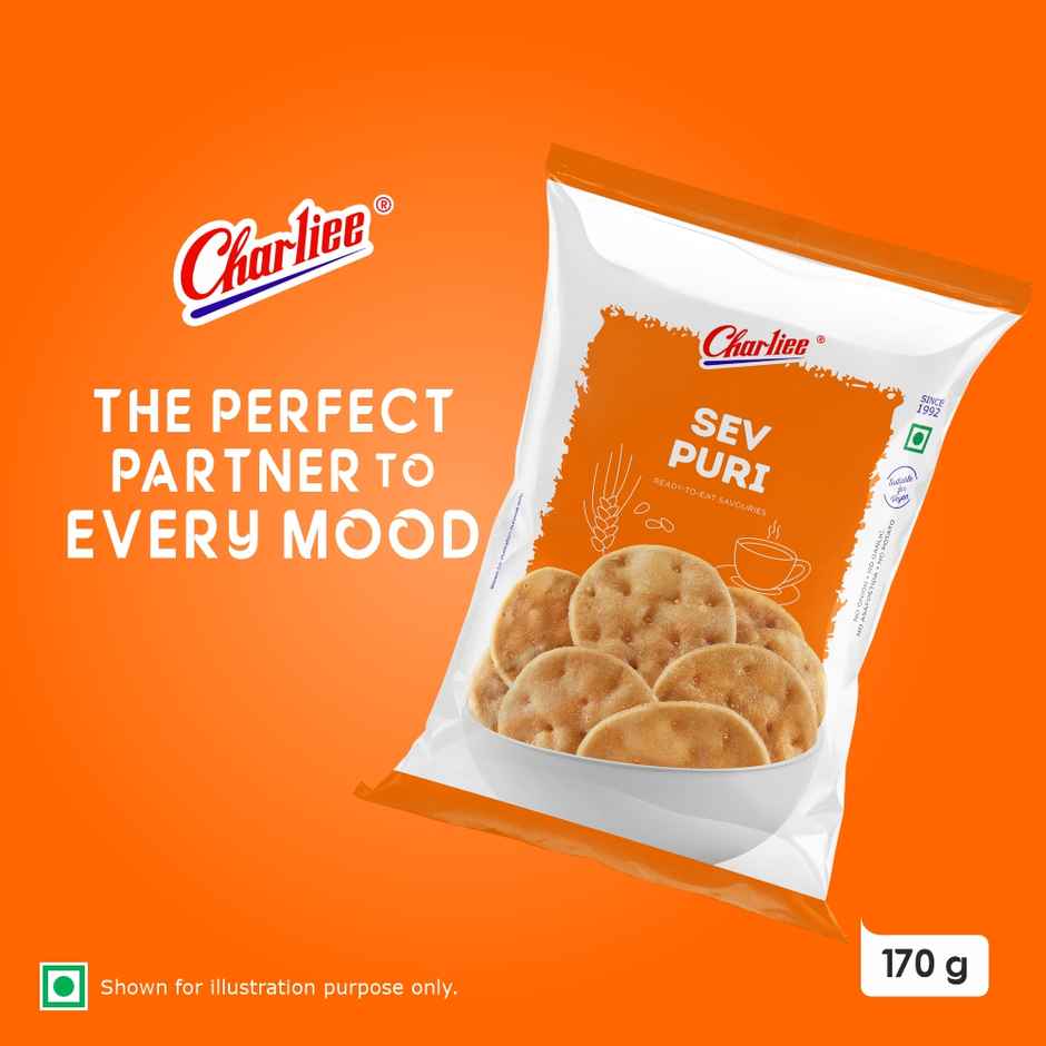 Charliee Sev Puri | Crunchy Snack Mix