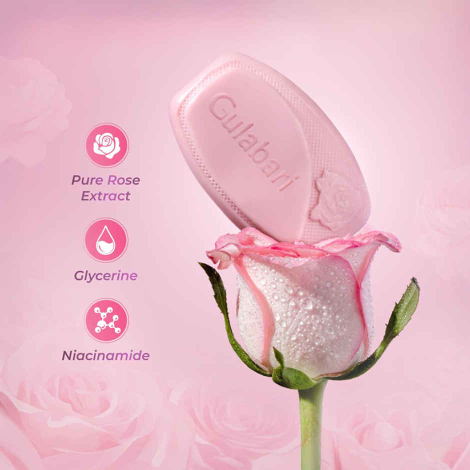 Dabur Gulabari Pure Rose Soap
