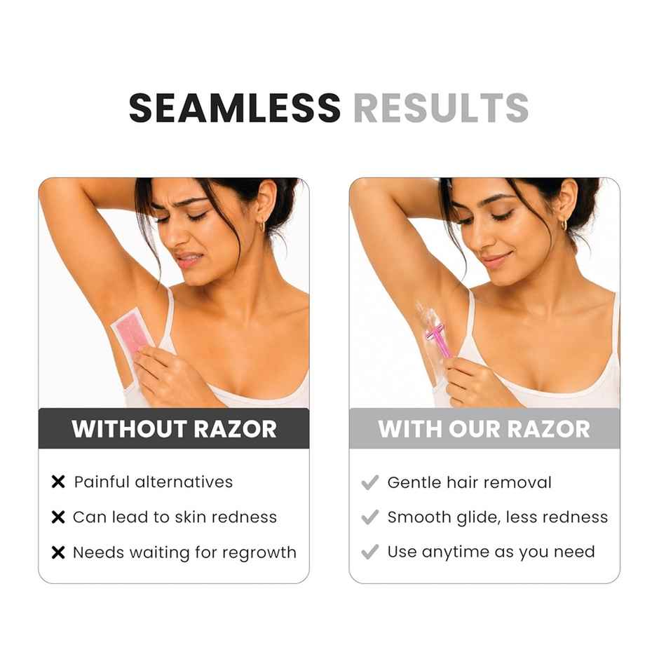 Bronson Professional Disposable Hair Removal Razor | Colour May Vary