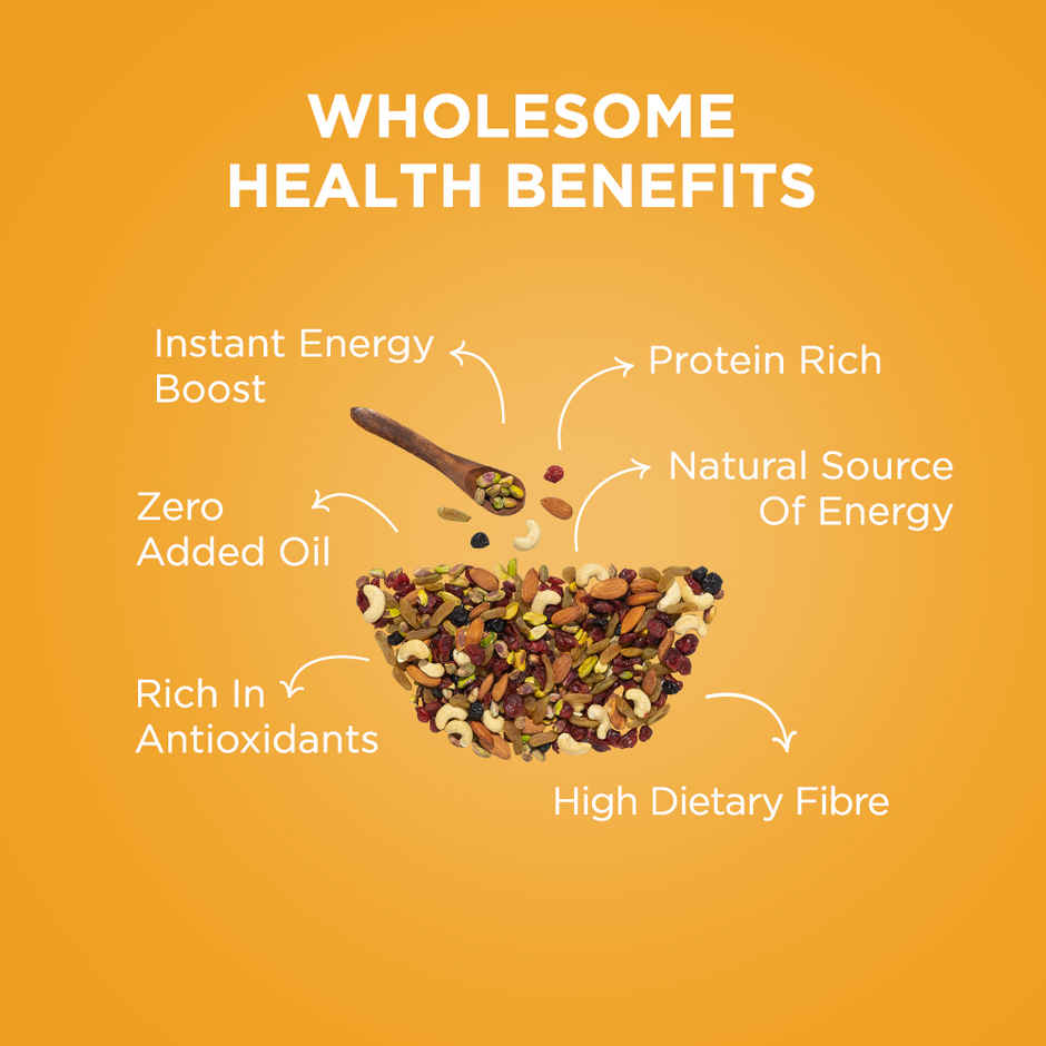 Nutty Gritties Sports Mix - Almonds, Cashews, Pistachios, Berries, Protein-Rich Snack